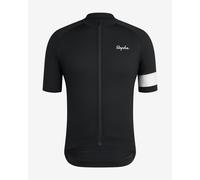 Maillot Rapha Core Lightweight manche courte noir logo blanc - M