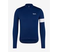 Maillot Rapha Core Thermal manches longues bleu marine blanc - S