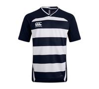 Maillot rayé Canterbury Vapodri Evader Bleu 2XL