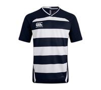 Maillot rayé Canterbury Vapodri Evader Bleu XL