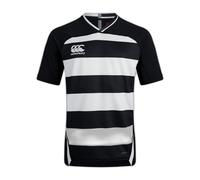 Maillot rayé Canterbury Vapodri Evader Noir L
