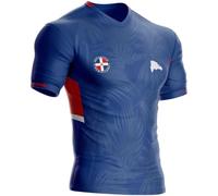 Maillot République Dominicaine RD-64 Football, Cadeau, Drapeau - S