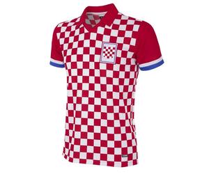 Maillot rétro Croatie 1992 Rouge L Male