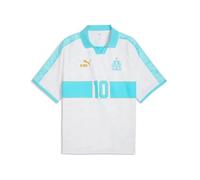 Puma Olympique Marseille King Retro Short Sleeve T-shirt Blanc M Homme