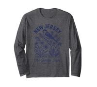 Maillot rétro New Jersey State Est 1787 Boardwalks Urban Life Manche Longue