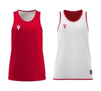 Maillot réversible fille Macron F500 Rouge 2XS
