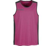 SPALDING - ESSENTIAL MAILLOT REVERSIBLE - Maillot de Basket - Maillot reversible - Confort Maximal - noir/rose - FR : 2XL (Taille Fabricant : XXL)