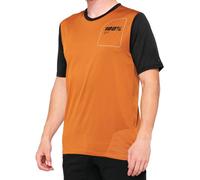 Maillot Ridecamp 100% M Terracota/Noir 41401-323-11