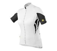 Maillot Route Femme Manches courtes MAVIC VENTOUX Blanc Noir Taille L -45%