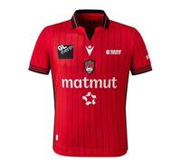 Maillot Rugby Lyon Lou Rugby Extérieur, Rouge Adulte (FR/ES, Alpha/Lettres, 4TG, Taille Normale, Taille Normale)