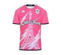 Maillot Rugby Stade Français Paris Domicile 2022/2023 - Kappa - Homme - Manches Courtes - Rose XXL