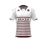 Maillot Rugby UBB Domicile Enfant - Kappa - Replica - Blanc - Manches courtes - Respirant 6 ans