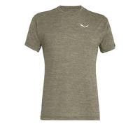 Salewa T-shirt homme Puez Melange Dry manches courtes respirant gris-vert M