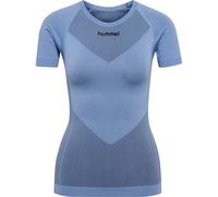 Hummel First Seamless Short Sleeve Base Layer Bleu XS-S Femme