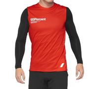 Maillot sans manches 100% R-Core Concept Rouge