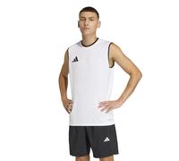 Adidas Maillot sans manches Entrada26 Homme Blanc/Noir Taille XXL