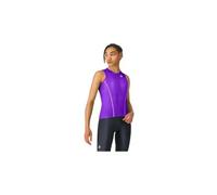 Castelli Anima Flow Sleeveless Jersey Bleu XS Femme