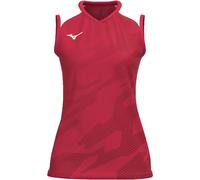Maillot sans manches femme Mizuno Team Meis Rouge 2XS
