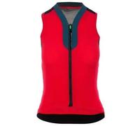 Q36.5 L1 Pinstripe Sleeveless Jersey Rouge L Femme