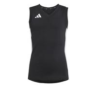 adidas Fille Volleyball Quickset Sleeveless Jersey Youth Shirt, Black, 11-12 Years