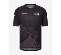 Maillot Santini 2025 UCI MTB World Championships - Valais MTB manches courtes noir - 3XL