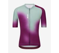 Maillot Santini Aura à manches courtes vert sauge violet - Coupe Slim - 4XL