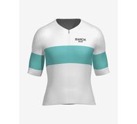 Santini Bianchi Milano Race 2025 Short Sleeve Jersey Blanc M Homme,Femme White