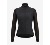 Maillot Santini Colore Puro manche longue noir gris femme- Coupe Slim - XXL