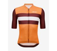 Maillot Santini ECO Sleek Bengal manche courte orange - Coupe Sleek - XXL