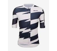 Maillot Santini Furia Smart manche courte blanc - Coupe Classic - S