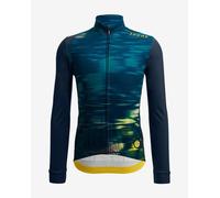 Maillot Santini Le Maillot Jaune Allez manche longue bleu jaune - 3XL