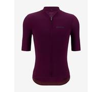 Maillot Santini Sensation manches courtes rouge bordeaux - M