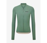 Maillot Santini Sensation manches longues vert sauge - Coupe Slim - XXL