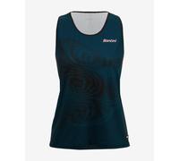 Maillot Santini Vortex sans manches turquoise foncé femme - Coupe Slim - S