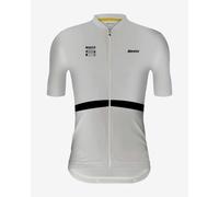 Maillot Santini X Pirelli Sport Club manche courte blanc - Coupe Slim - 3XL