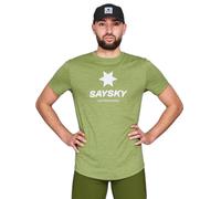Maillot Saysky Combat Logo Vert S