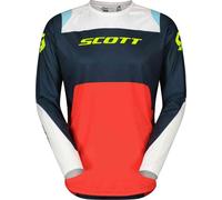 Maillot Scott Evo Race Sail Blue Fast Red MX Cross Enduro Motocross Rouge Bleu