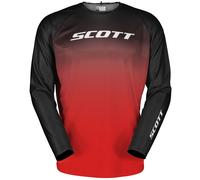 Maillot Scott Evo Swap Caviar Noir Fast Rouge Moto Cross MX Enduro Trial