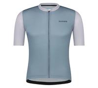 Shimano Aria Short Sleeve Jersey Bleu L Homme