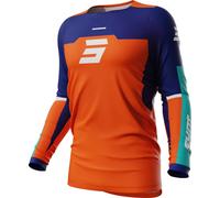 Shot Contact Iron Long Sleeve T-shirt Orange 2XL Homme