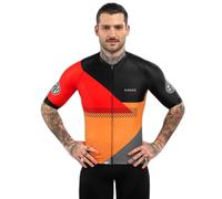 Siroko M2 California Short Sleeve Jersey Orange XS Homme Black / Orange