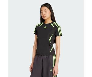 Maillot slim Teamgeist Adicolor Black / Signal Green XS