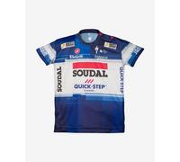 Maillot Soudal Quick-Step 2023 manche courte bleu blanc bébé - 1