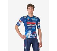 SOUDAL-QUICK-STEP Maillot manches courtes 2025 bleu/blanc L