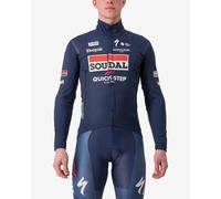 Maillot Soudal Quick-Step 2025 Perfetto RoS 2 GORE-TEX INFINIUM™ manches longues bleu - L
