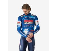 Maillot Soudal Quick-Step 2025 Pro Thermal Mid manches longues bleu - XL