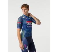 Maillot Soudal Quick-Step 2026 Competizione 4 manches courtes bleu lime - XL