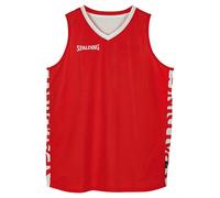 Maillot Spalding Essential Reversible Rouge 8 ans