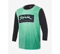 Maillot Spiuk All Terrain manche 3/4 vert noir - S