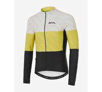 Maillot Spiuk Top Ten manche longue jaune blanc noir - L